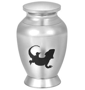 Urnes pour adultes pour cendres humaines Urnes de crémation disponibles à un prix abordable Urne de crémation en métal au design noir - Product Image 4