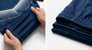 ชุดฟุตบอลทีมแบบกำหนดเอง เสื้อฟุตบอลแบบซับลิเมชั่น ผ้าโพลีเอสเตอร์ตาข่าย ชุดยูนิฟอร์มแห้งเร็ว ชุดกีฬาสำหรับฝึกซ้อม ขายส่ง - Product Image 3