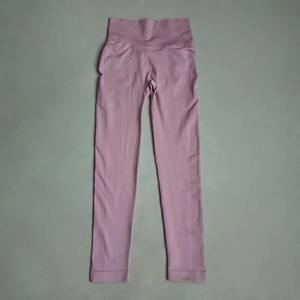 Factory Custom Solid Color <b>Sexy</b> High Waist Tummy Control Women Sports Yoga Pants <b>Leggings</b> - Product Image 3