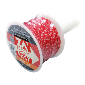 Filo da Costruzione Rosso e Bianco con Manico MT 100 - Product Image 1