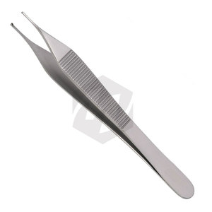 Pince à tissu Adson 1:2 dents Premium Surgical Grasping Holding Instruments médicaux en acier inoxydable - Product Image 3