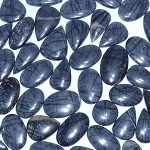 Offre de gros sur les cabochons de jaspe Picasso naturels Pierres précieuses de quartz pour la fabrication de bijoux Cristaux - Product Image 5