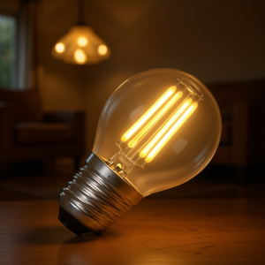 Ampoules LED E27 à intensité variable 4W avec filtre sphérique, éclairage à haute efficacité - Product Image 3