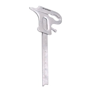 เครื่องมือทันตกรรม เหล็กกล้าไร้สนิม เครื่องมือผ่าตัดทางทันตกรรม คาลิปเปอร์ดิจิตอล OEM เกรดผ่าตัดที่ดีที่สุด โบลีย์เกจ - Product Image 1