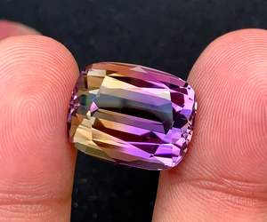 Piedra preciosa de ametrino boliviano Natural 100% de alta calidad para el uso de la fabricación de joyas por fabricantes y mayoristas indios a precios a granel - Product Image 6