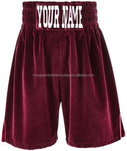 Shorts de combat Muay Thai imprimés par sublimation avec logo personnalisé sur le devant, durables, 100% polyester, pour le kick boxing - Product Image 5