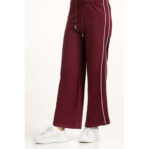 Pantalon décontracté taille mi-haute à jambes larges WM-TRC-SS25-405 – Respirant et coupe régulière - Product Image 4