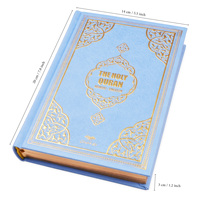 Sagrado Corán Traducido al INGLÉS Libro Musulmán Islámico Regalo Eid Mubarak Decoración Kurani Kerim Corán Recuerdos Traducción