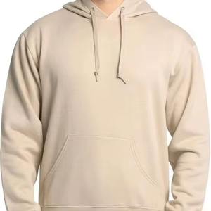 Sudadera con Capucha para Hombre al por Mayor, de Forro Polar, Lisa, de Manga Larga, Estilo Urbano Simple, Diseño Personalizado, Sudadera con Capucha para Hombre - Product Image 1