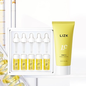 First C 5 Vitamina C Pura, Paquete de 5 con Crema Vitamínica de 50g para Blanqueamiento Facial - Product Image 1