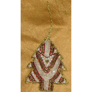 Ristmas angangangrnament and Embroidery Christmas rrnament or Decoration n Beaded REE hahape hristmas namari EMS TEMS - Product Image 1