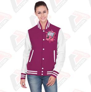 Venta caliente de las mujeres Casual Street Wear Varsity Jacket Nueva moda de impresión personalizada chaqueta transpirable para las mujeres - Product Image 1