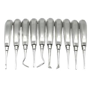 Instruments chirurgicaux dentaires Ensemble d'extraction de dents d'ascenseur dentaire Forceps d'extraction de dents Ascenseurs incurvés d'ascenseur de racine CE dentaire - Product Image 3