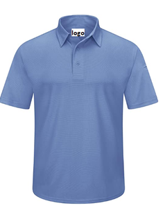 ร้อนขายผู้ชายขนาดใหญ่และสูงขนาดใหญ่และสูงมืออาชีพเสื้อโปโล100% โพลีเอสเตอร์นำเข้าปุ่มปิดเครื่องซักผ้า - Product Image 5