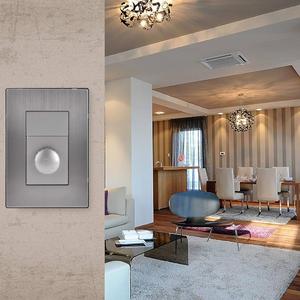 Dimmer per applique da parete, MXIUL-004, 4 pezzi, dimmer, 127 V CA, 60 Hz, argento, acciaio inossidabile/PC. - Product Image 6