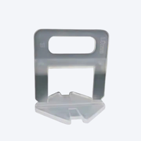 Système de nivellement de carreaux en céramique, clips industriels, 100 pièces, entretoises auto-adhésives réutilisables de 1,0 mm, 1,5 mm, 2,0 mm, 3,0 mm, outils parfaits