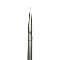 Professionnel Double extrémité ongles cuticule poussoir en acier inoxydable ovale brosse à cheveux Durable manucure pédicure soins Salon beauté outil