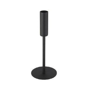 Wedding Party and Dinner Decor <b>Candlestick</b> Holders Matte <b>Black</b> Taper Candle Holder <b>Black</b> Metal Taper Candle Holder - Product Image 1