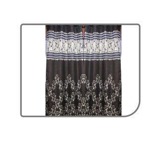 Cortinas decorativas para el hogar tela de poliéster tejida tradicional con estampado floral Fabricante Mayorista - Product Image 2