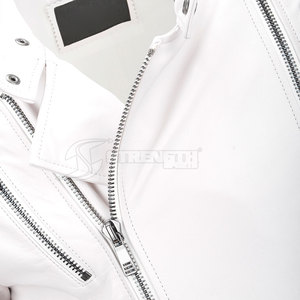 Wholesale Plus Size <b>Leather</b> <b>Jacket</b> Outdoor Use <b>Leather</b> <b>Jacket</b> Stand Collar <b>Men</b> <b>Leather</b> <b>Jacket</b> - Product Image 5