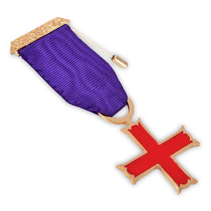 Nouveau bijou de poitrine de la croix rouge maçonnique de Constantine Bijoux d'étiquette de poitrine Regalia sur mesure de qualité supérieure - Product Image 4