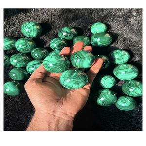 <b>Top</b> Selling Natural Malachite Gemstone Crystal Ball Hand-Carved Reiki Healing Sphere Feng Shui Home Decoration Gift - Product Image 4