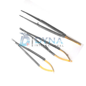 Dynaintl Juego de Micro Suturas de Alta Calidad, Portaagujas TC de 7 pulgadas, Tijeras TC, Pinzas TC, Casete de Esterilización para Instrumentos Dentales - Product Image 4