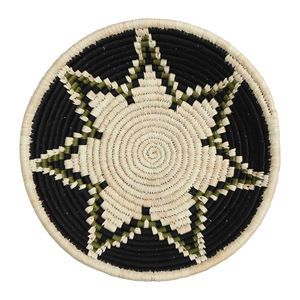 Handcrafted Modern <b>Art</b> <b>Wall</b> Mounted Sabai Grass Plate Round Wicker <b>Wall</b> Decor Hanging Basket <b>Framed</b> Design for Home - Product Image 2