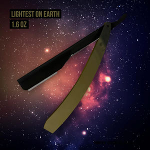 Kit de maquinilla de afeitar recta ultra expuesta profesional de Kings Man con 10 cuchillas Premium de 2mm - Product Image 5