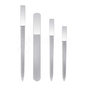 Lime à ongles en émeri de qualité supérieure avec prise souple et surface à double grain pour façonner les ongles naturels et artificiels - Product Image 1