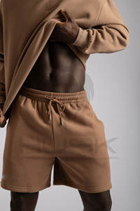 Ensemble de survêtement personnalisé pour homme grande taille, avec logo brodé et sérigraphié, réversible, éco-responsable, style urbain - Product Image 5