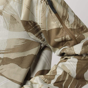Sweat-shirt à capuche camouflage pour homme, coupe classique, tricoté, 100% coton biologique, streetwear décontracté d'été, écologique, coupe-vent - Product Image 6