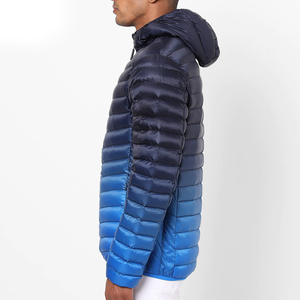 Imprimé 2024 poche à capuche doudoune hiver doudounes 2024 couleur unie hommes décontracté épais chaud bouffant vestes - Product Image 5