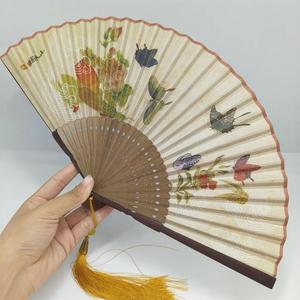 Abanico de madera de bambú rústico, perfecto para eventos en la playa y bodas al aire libre con opciones de logotipo personalizado - Product Image 2