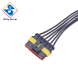 Connecteur étanche auto LED 1 2 3 4 5 6 broches - Product Image 2