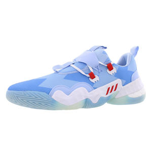 Adidas Trae Young 1รองเท้า unisex สี: Bahia สีฟ้าอ่อน/สีแดงสดใส/สีเมฆขาว100% ของแท้ - Product Image 1