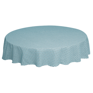 Nappe de pique-nique en polyester rectangulaire vichy blanc vert avec nappe de vacances de cuisine à carreaux en gros - Product Image 1