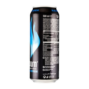 BURN ENERGY DRINK 250ML Forme de boisson énergétique de couleur - Product Image 1