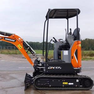 Doosan DX17Z Mini excavadora sobre orugas 12 toneladas peso operativo 2023 modelo año 45HP potencia Doosan motor Kawasaki Enerpac Isuzu - Product Image 1
