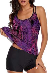 Ensemble de bikinis à coupe haute pour femmes Maillot de bain imprimé pour la plage Maillot de bain sexy Push Up Maillots de bain d'été New Hollow Out Maillots de bain - Product Image 2