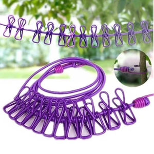 Mucit Home Corde à linge portable coupe-vent pour l'extérieur - Product Image 4