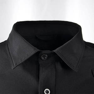 Conjunto de Uniforme de Guardia de Seguridad con Logotipo Personalizado para Hombre, Camisa Formal de 2 Piezas con Botones, Chaqueta Táctica de Manga Corta de Verano, Poliéster/Algodón - Product Image 5