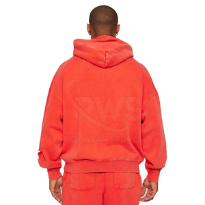 Vente directe d'usine à capuche en détresse Style urbain confortable Sweats à capuche en détresse à la mode et personnalisés - Product Image 3