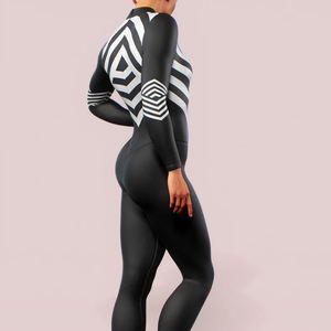 Mode décontracté femmes une pièce barboteuse d'entraînement Fitness entraînement body meilleures barboteuses de gymnastique sublimées - Product Image 3