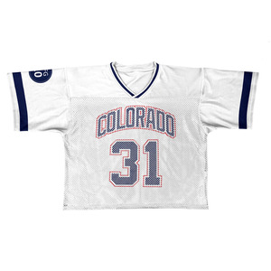 Maillots d'entraînement de lacrosse en maille sublimée avec design personnalisé OEM pour hommes et femmes, ensemble d'entraînement de lacrosse personnalisé - Product Image 3