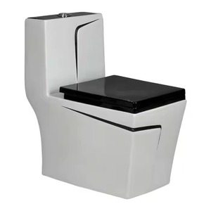 Vente chaude de haute qualité ronde forme d'oeuf en céramique toilette murale Design moderne structure monobloc pour salle de bain au Royaume-Uni - Product Image 2