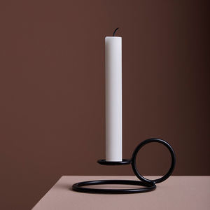 Latest Home Decorative <b>Candle</b> Holders Modern Metal Candlestick Wedding <b>Candle</b> Stand in 3 Armed With <b>Black</b> Coated in Cheap Prices - Product Image 3