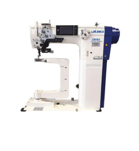 Machine à coudre industrielle JJuki LU-2810-VBG-XXS à aiguille simple, tour de bras rotatif à 360 degrés, écran tactile - Product Image 1