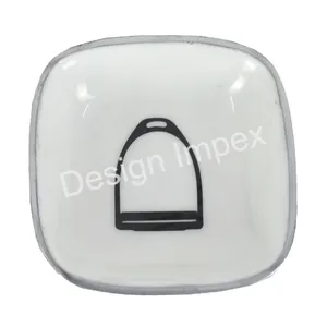 Cuenco con estribo decorativo para caballos, cuenco decorativo para servir de Metal, cuencos de vajilla de gran tamaño para utensilios de cocina a precios especiales - Product Image 1