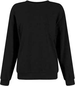 เดรสสเวตเตอร์แบบสวมหัวคอกลมทรงหลวมแขนยาวมีฮู้ดสีทึบ2025ฤดูหนาวฤดูใบไม้ร่วงและฤดูหนาว - Product Image 3